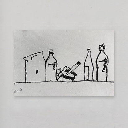 brushes, bottles and rucksack #1