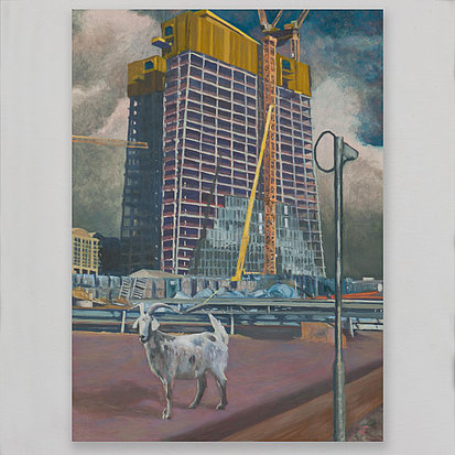 desert scene #3 (with scapegoat)