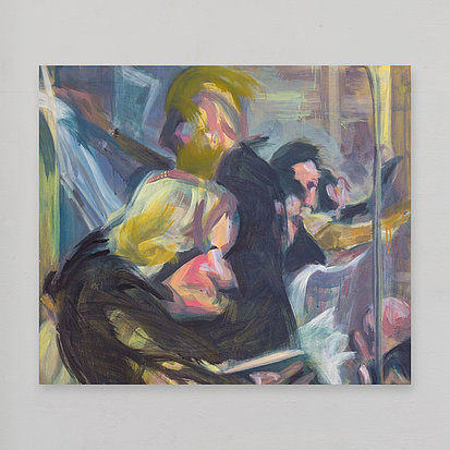 four figures, reading