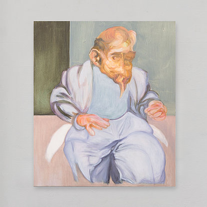 figure, walking in a room