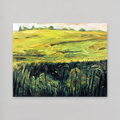 barley field, suffolk