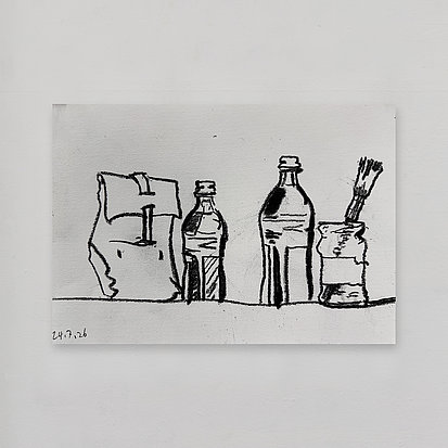 brushes, bottle and rucksack #1