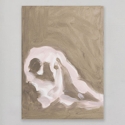 two figures on a grey background #3
